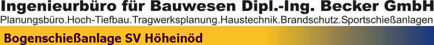 Bogenschie�anlage SV H�hein�d